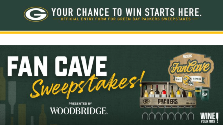 Packers Fan Cave Sweepstakes – Win $1000 Packers Pro Shop Gift Card