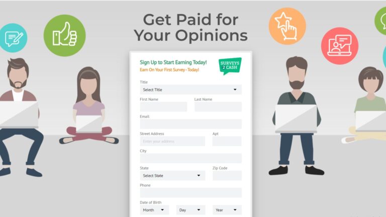 Surveys2Cash – Earn Real Cash by Taking Easy Surveys!